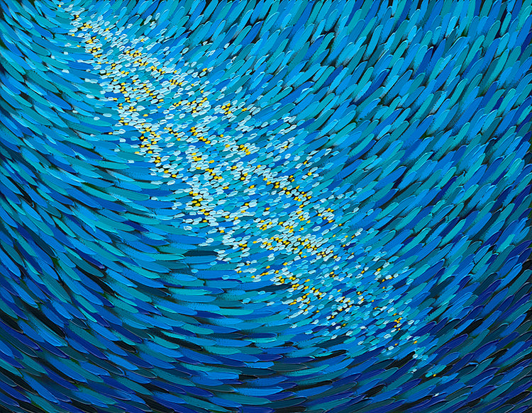 Ocean Dive, Canvas Print