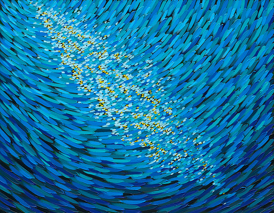 Ocean Dive, Canvas Print