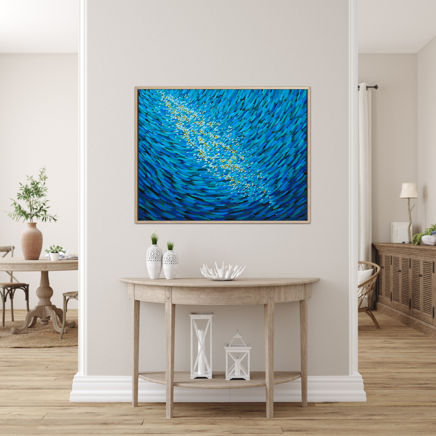 Ocean Dive, Canvas Print