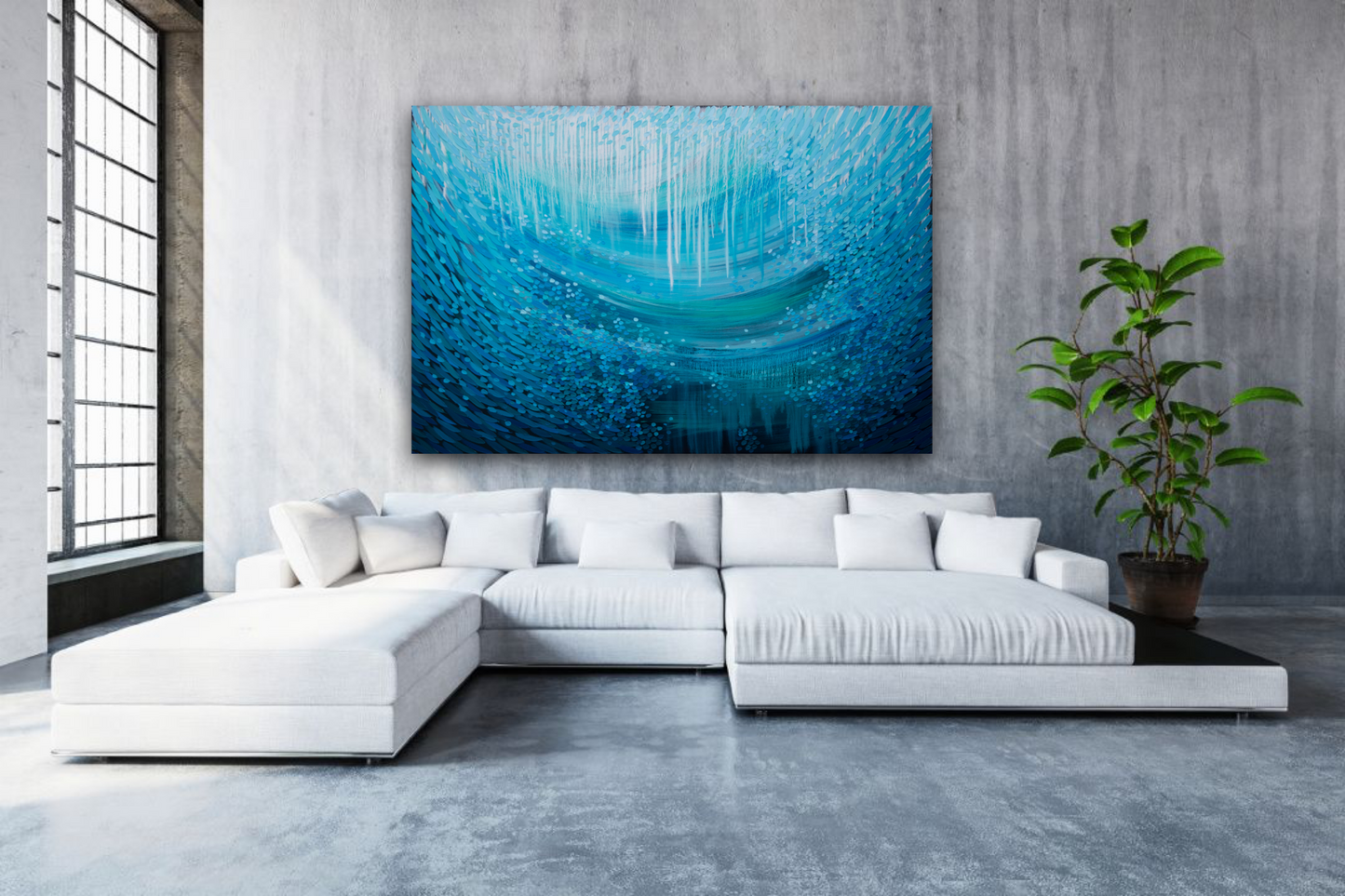Ocean Love, Canvas Print