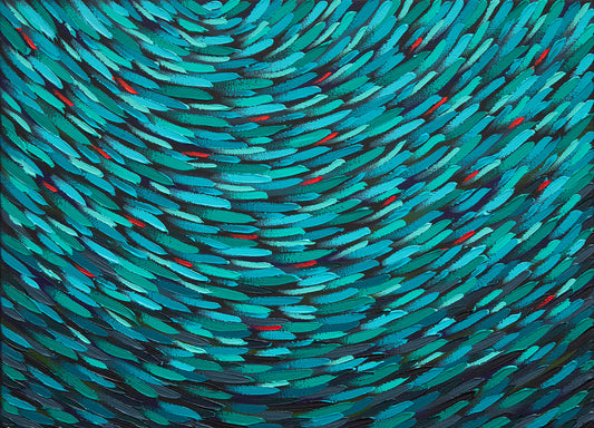 Strawberry Dottyback VIII